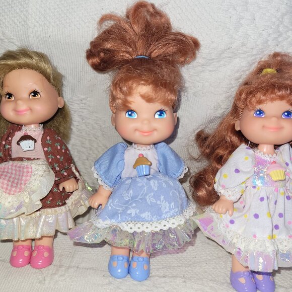 Cherry Merry Muffin 3 Dolls Lot, Vintage 80s - Picture 8 of 17
